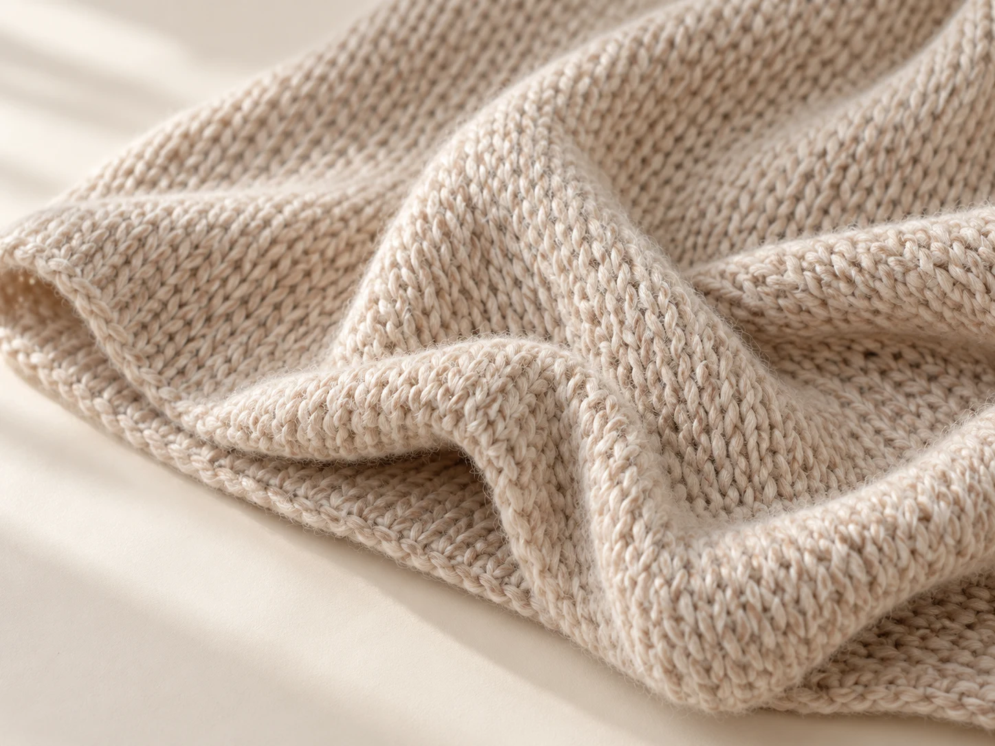 Sweater Knit fabric arranged for material selection