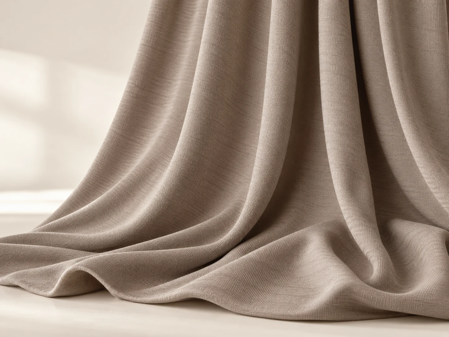 Rayon / Viscose Jersey fabric arranged for material selection