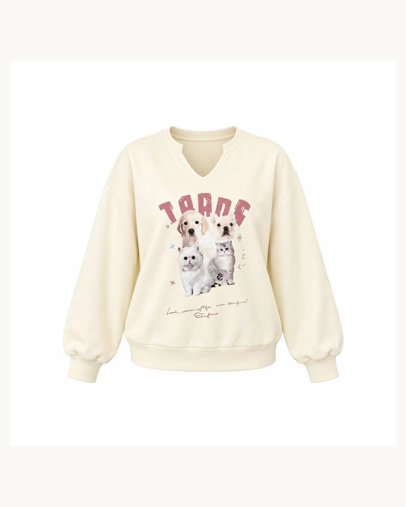 Sudadera con estampado gráfico, SKU 968601427893