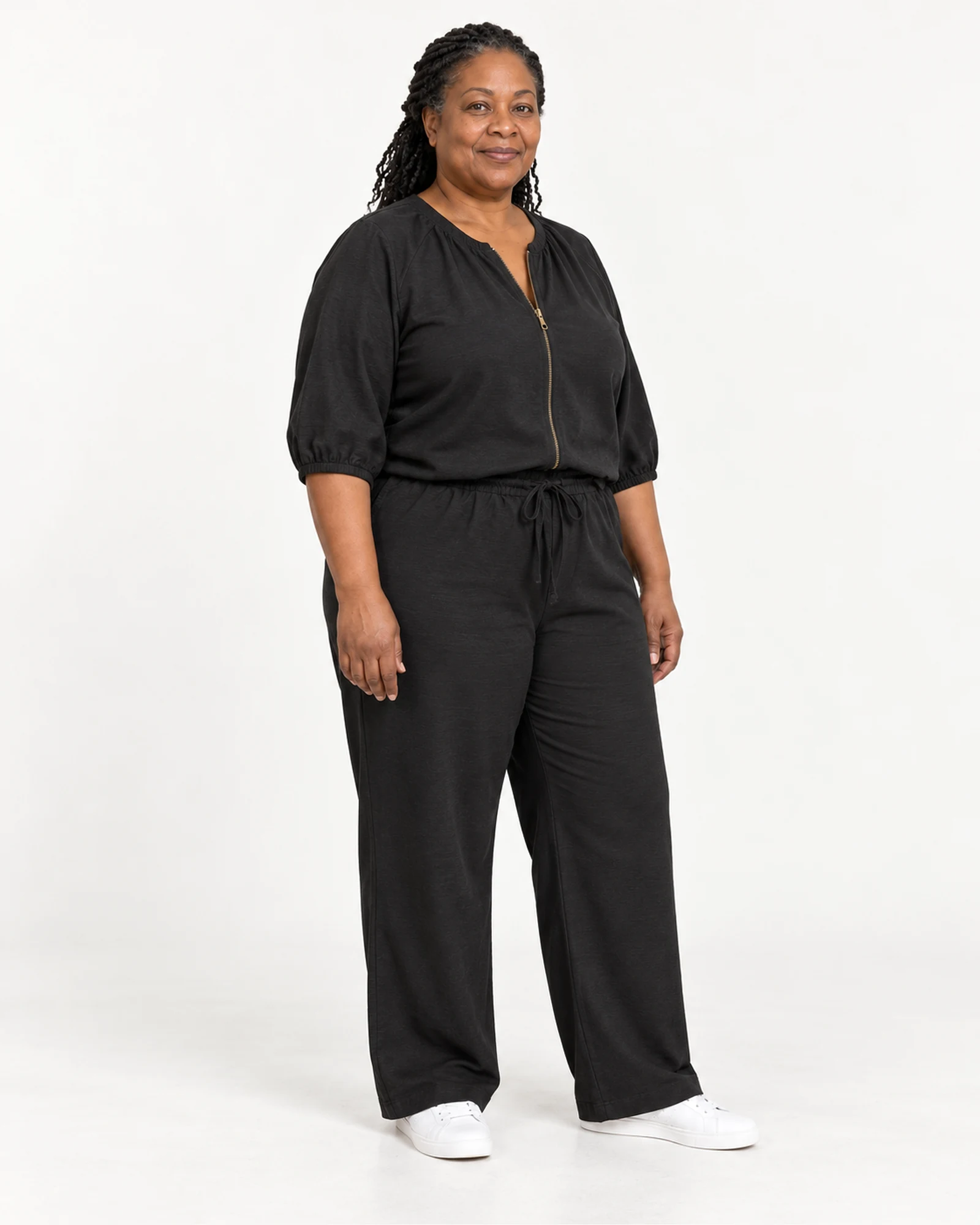 Zip-Front Jacket & Trouser Set, styling view, SKU TF2605014