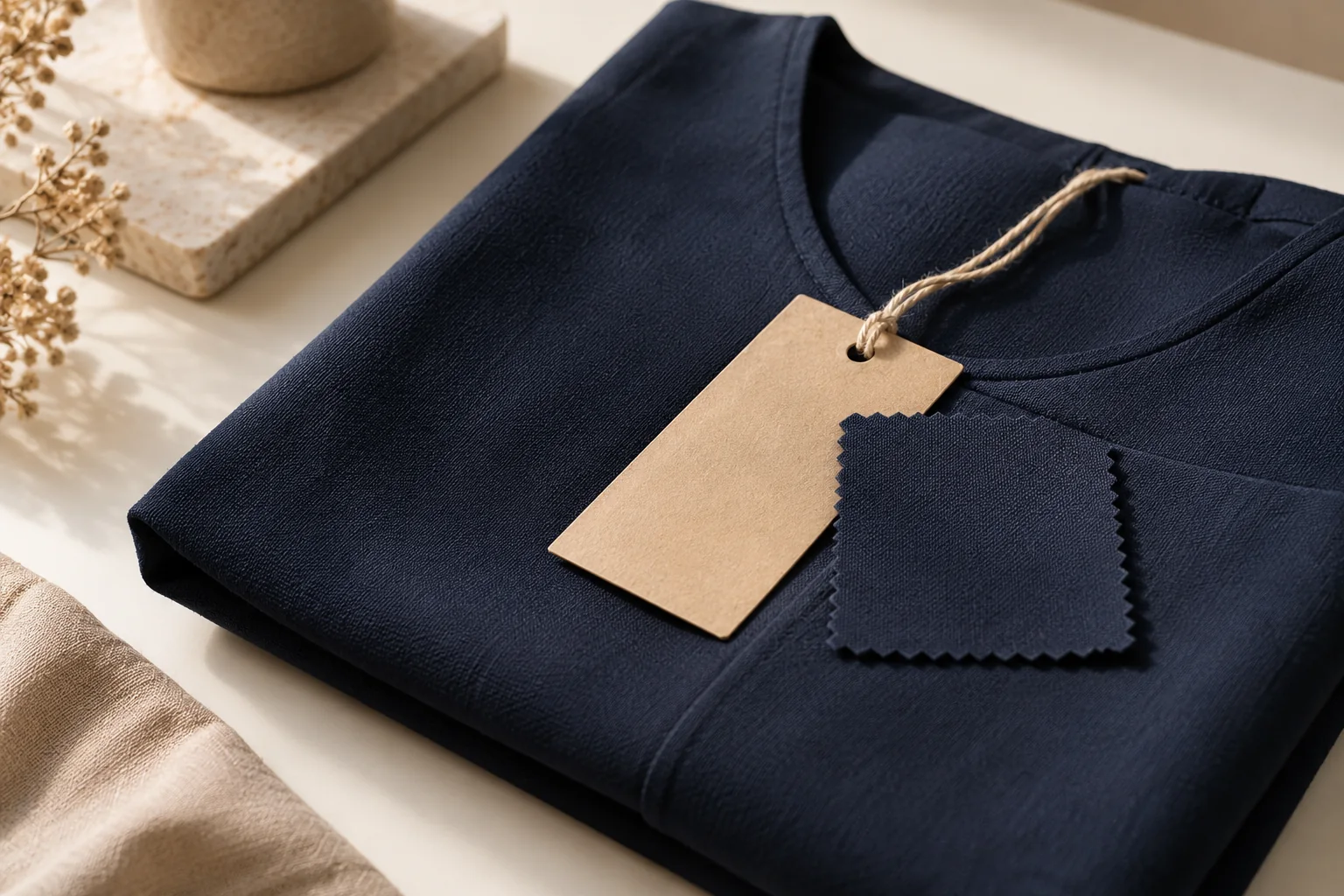 Record the approved sample and matching material reference.